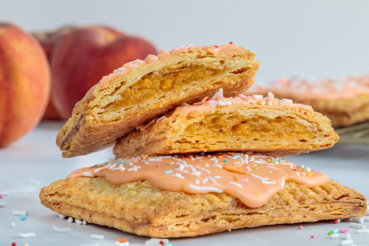 Whiskey Peach Pop Tarts