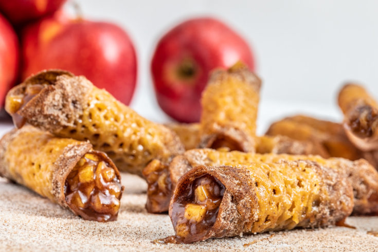 Apple Pie Brandy Snaps