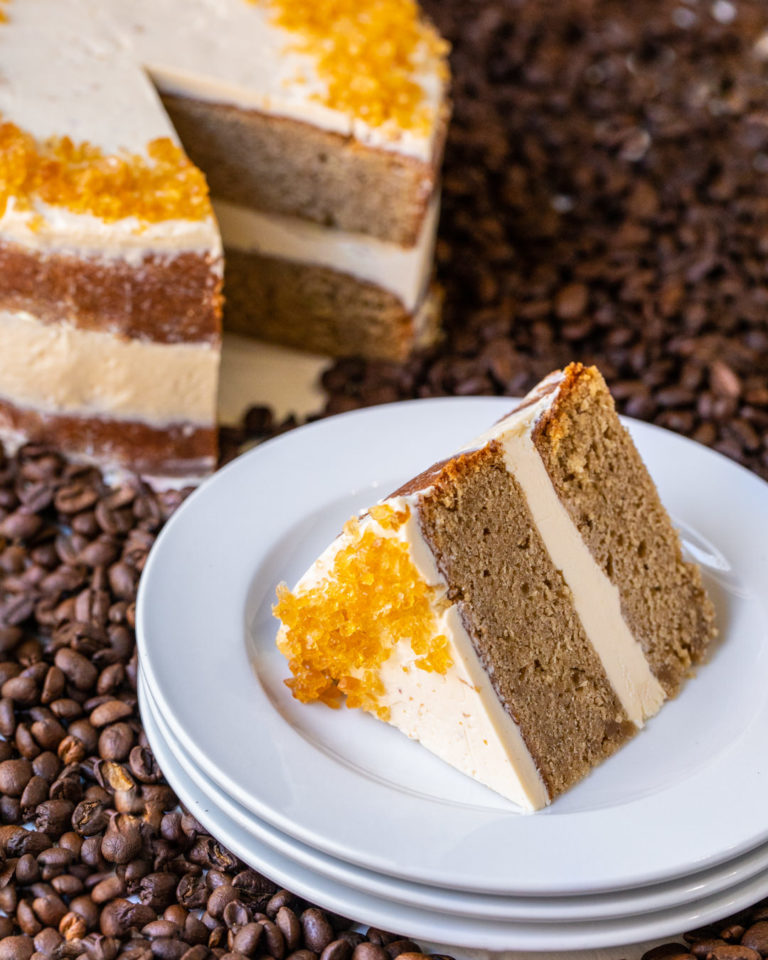 Vietnamese Coffee Cake with Espresso Buttercream Southern FATTY