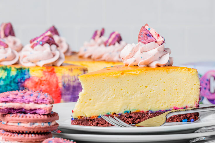 Funfetti Birthday Cookie Cheesecake