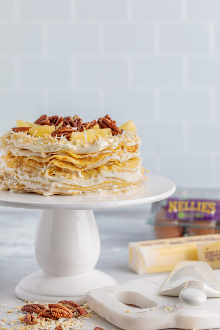 Hummingbird Crêpe Cake