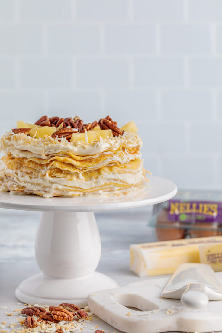 Hummingbird Crêpe Cake