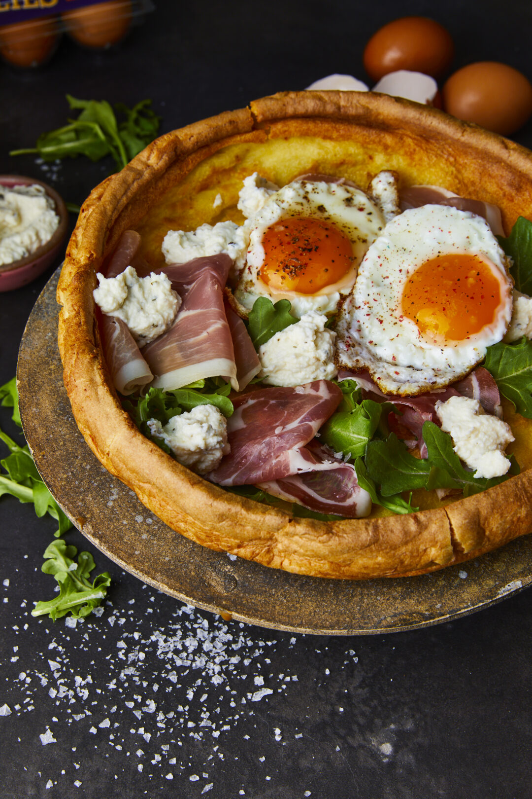 Savory Dutch Baby Dutch Oven Camping Recipe {Easy Breakfast}