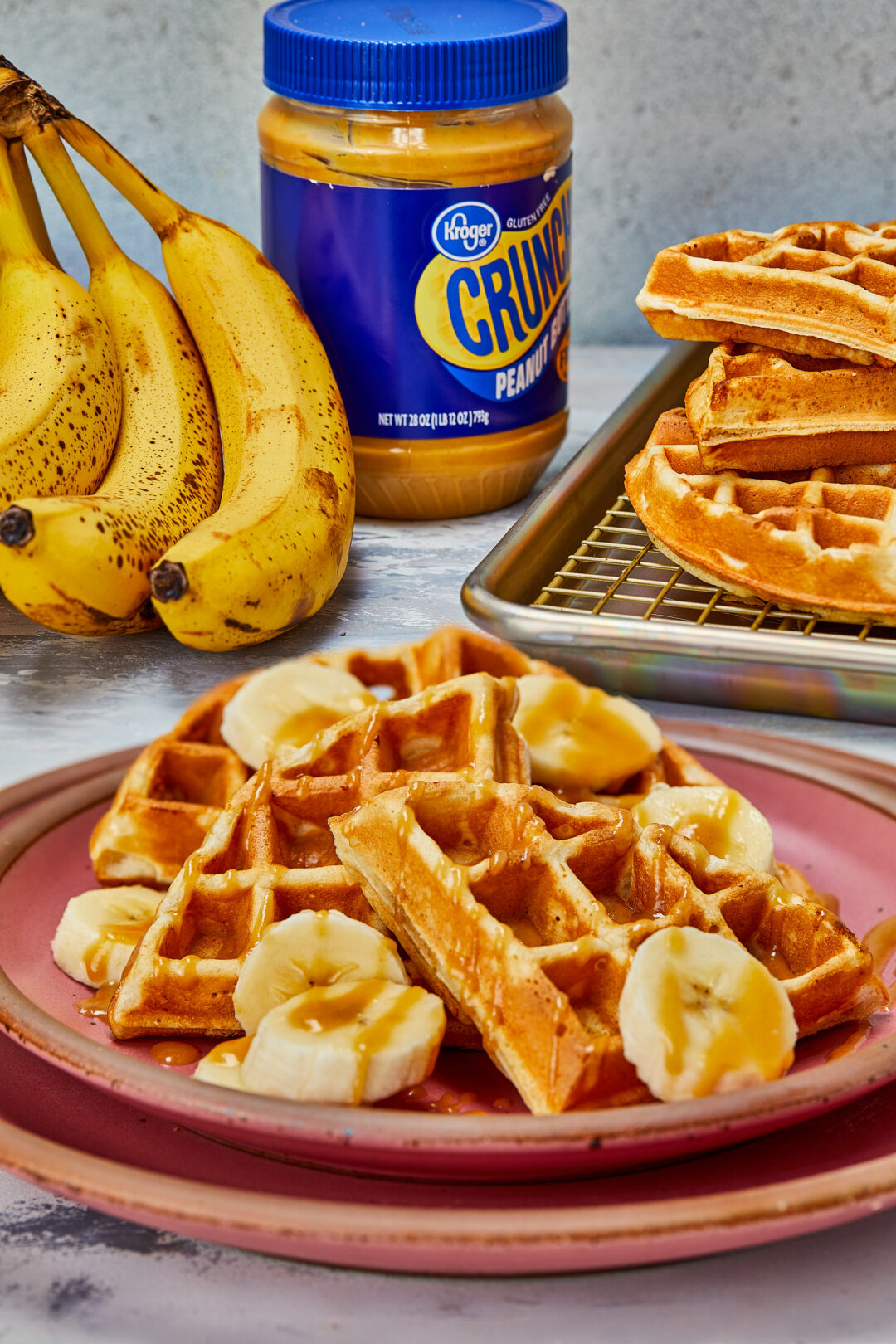 Peanut Butter Waffles