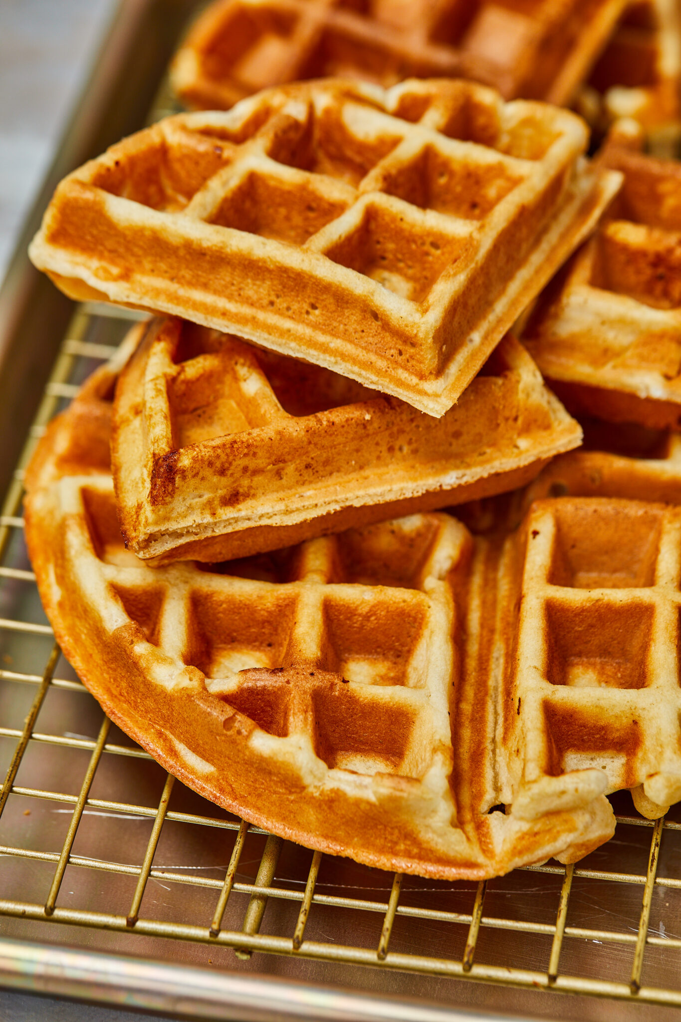 Peanut Butter Waffles + Maple Caramel Bananas Southern FATTY