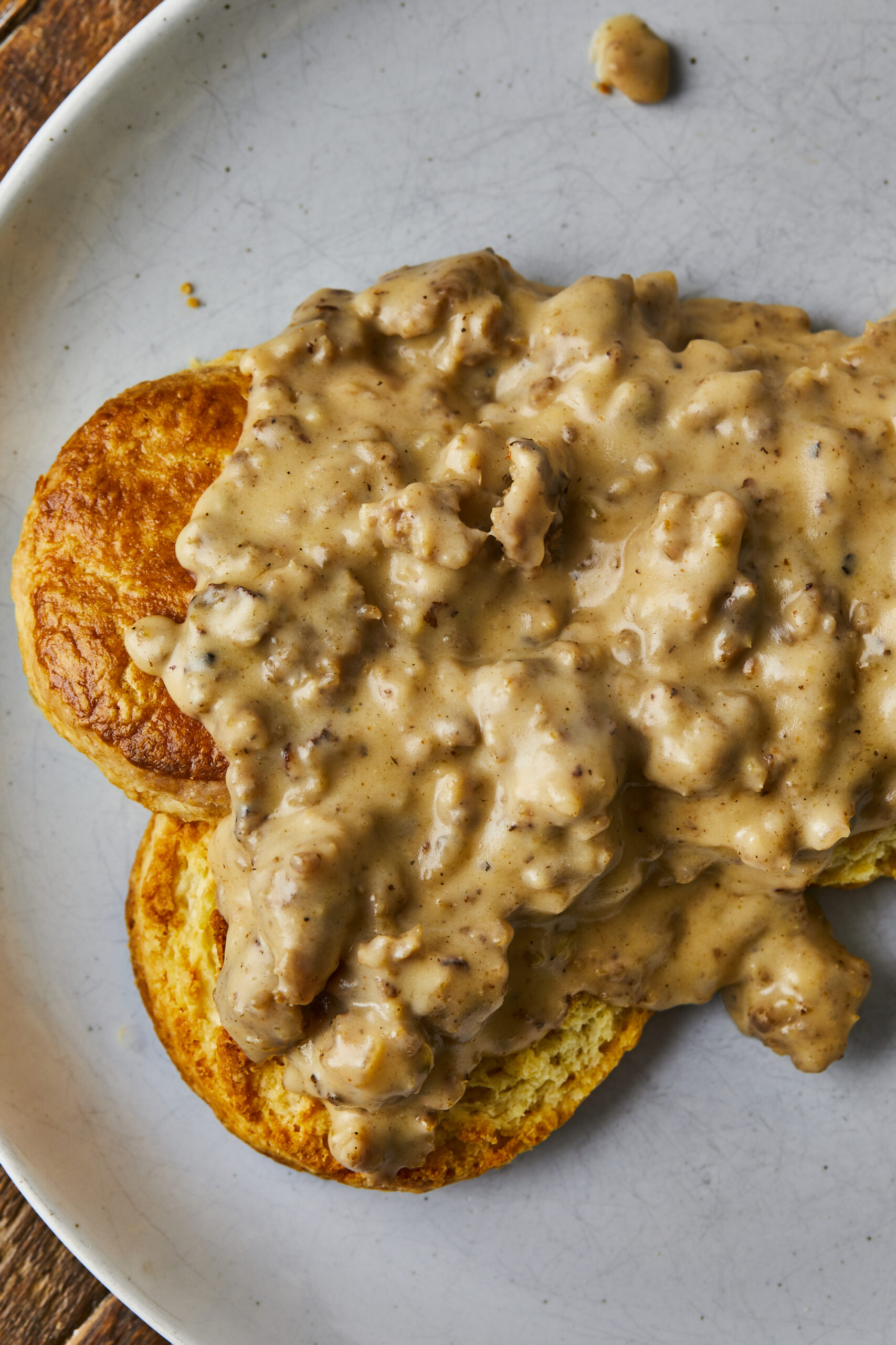 The BEST Sausage Gravy & Biscuits Recipe Southern FATTY