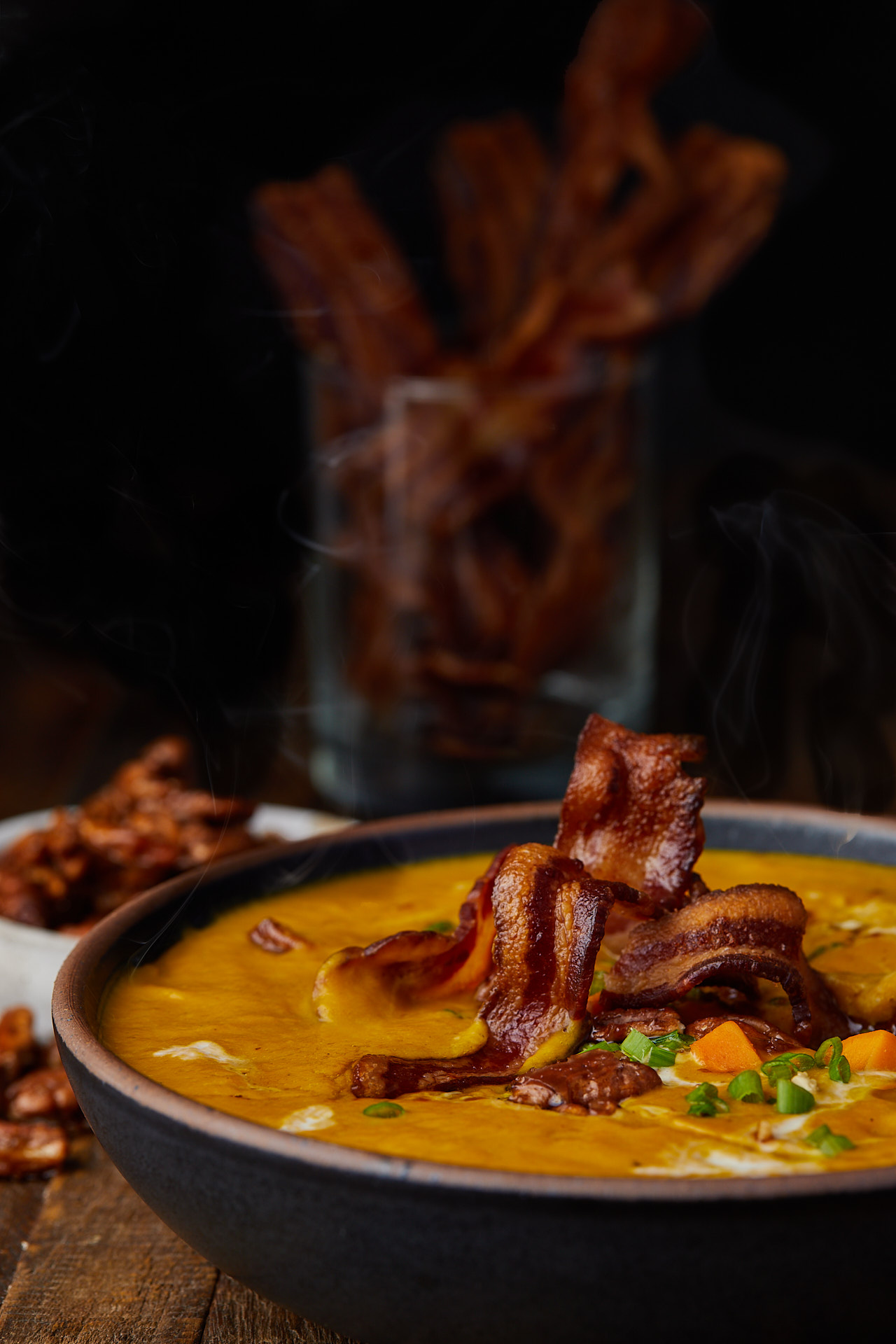 Butternut Bacon Cream Soup | Southern FATTY