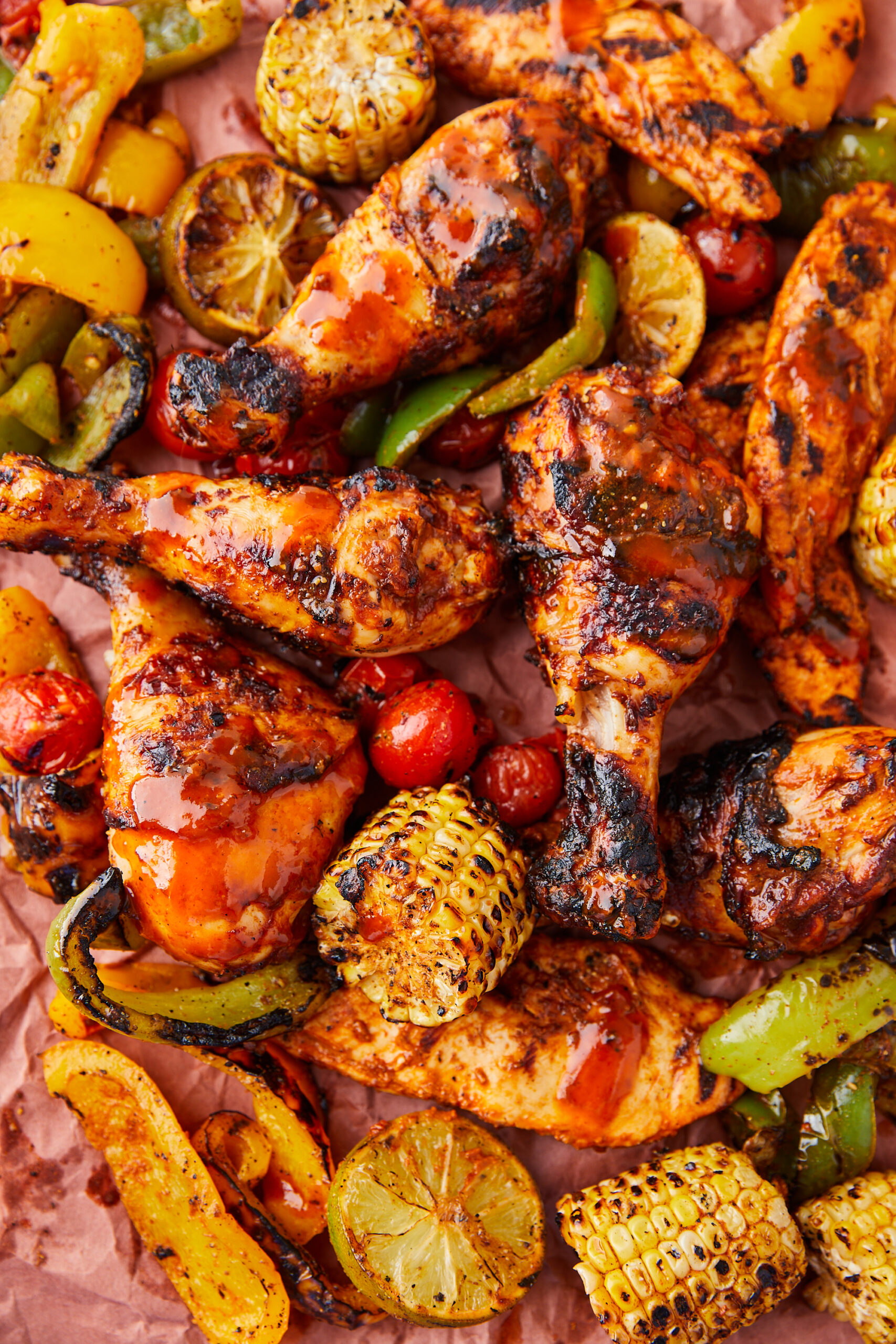 Smokin’ Hot Chipotle Grilled Chicken with Orange Honey Glaze Southern